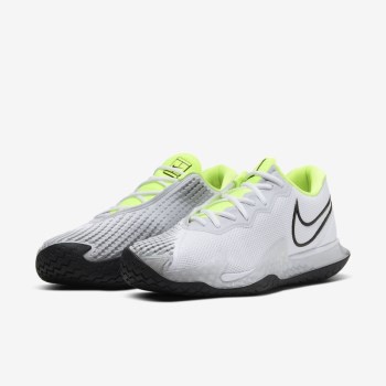 Nike Court Air Zoom Vapor Cage 4 - Férfi Teniszcipő - Fehér/Platina/Fekete